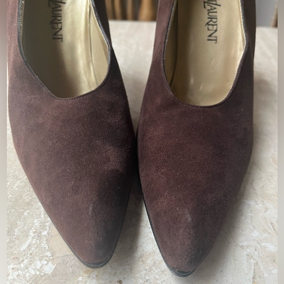 YSL Brown Heels 7 - Picture 8 of 10